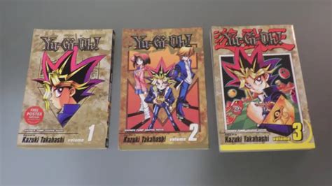 Yu Gi Oh 1 2 3 Shonen Jump Kasuki Takahashi Graphic Novel Book Lot Manga Anime 2900 Picclick