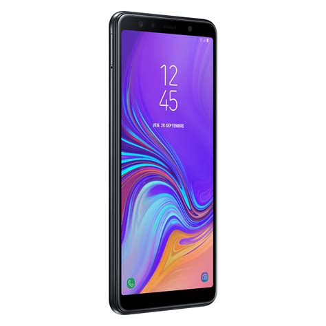 Samsung Galaxy A7 2018 64go Noir Sm A750 Téléphonie Samsung