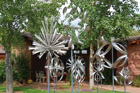 Kinetic Wind Sculpture By Lyman Whitaker Seen At Lafave Gallery