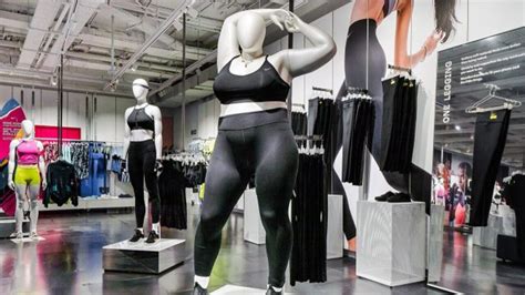 Niketown Plus Size Mannequin Is The Criticism Fat People Exercising Face Every Day Brodie