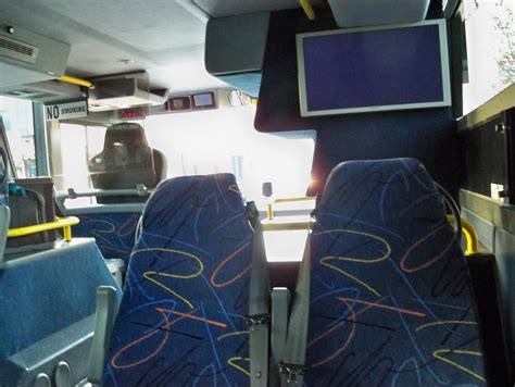 Greyhound Double Decker Bus Interior