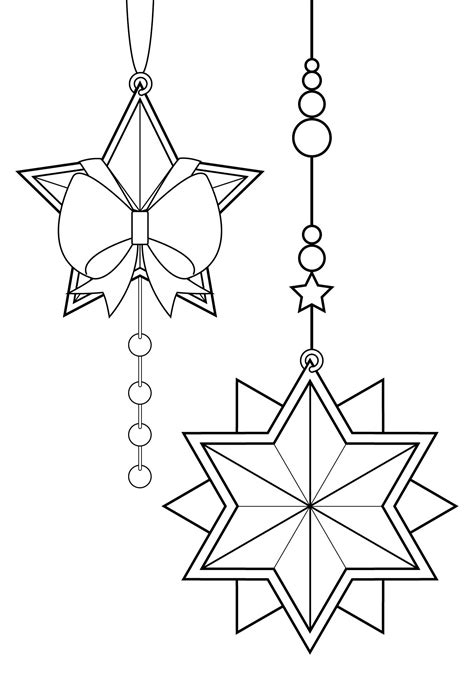Christmas Star Color Page