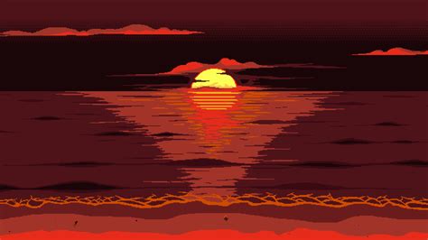 2048x1152 0 перья павлина, перья, текстура. 2048x1152 Red Dark Pixel Art Sunset 8k 2048x1152 ...