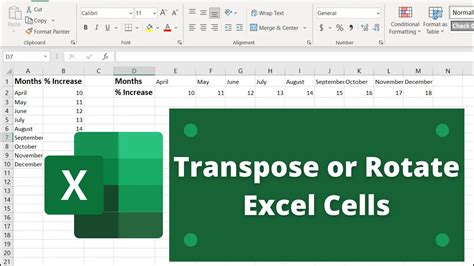 How To Rotate Columns In Excel Dasbl