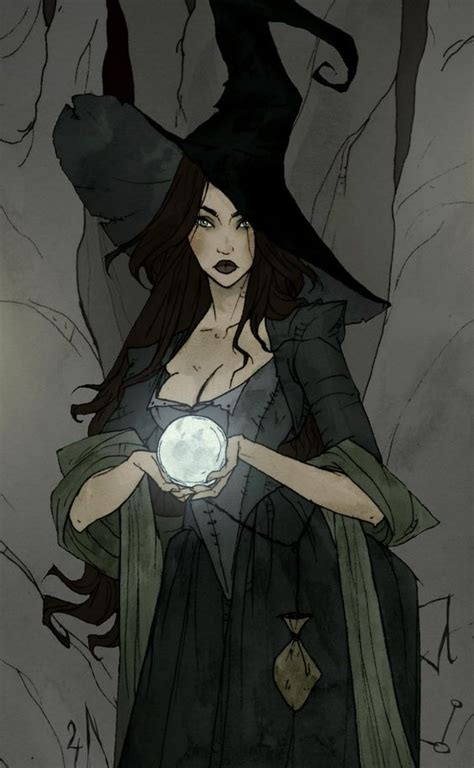 Abigaillarson Painting Drawing Fantasy Illustration Art Witch Drawing Witch Art Witch