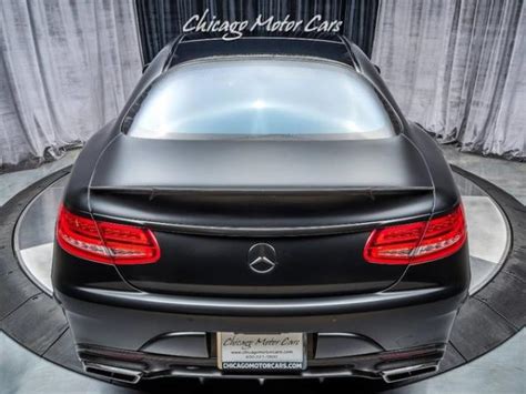 Used 2016 Mercedes Benz S63 Amg Coupe Original Msrp 192k 150k In