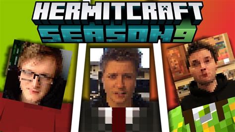Hermitcraft Season 9 All Members Faces Youtube