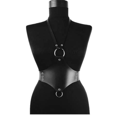 sexy body garters leather harness belts erotica pastel goth bondage punk suspenders straps women