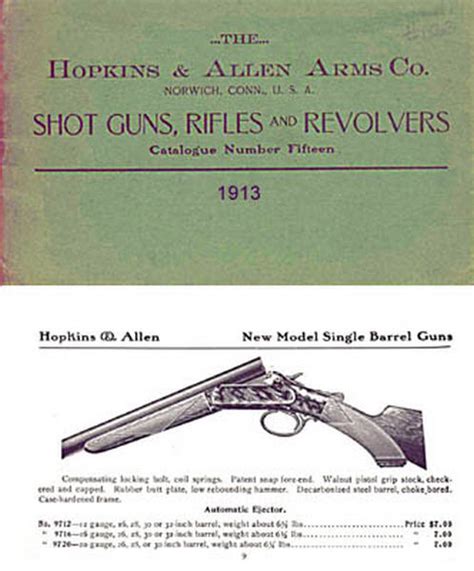 Hopkins And Allen Arms Company Serial Numbers Bestaload
