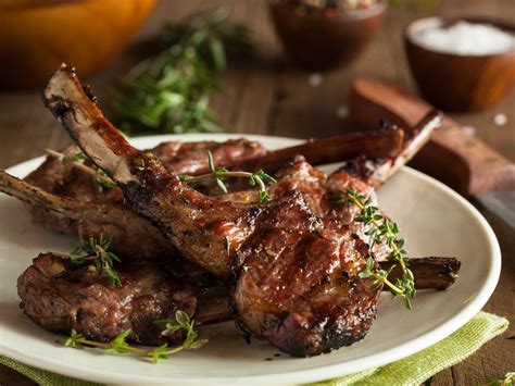 Souris d agneau au miel et au thym au Thermomix Recette de Souris d