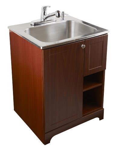 The sink has been made from this utility sink is an excellent choice because of it bringing practicality and convenience to the. laundry room sinks: Masco Bath 103030 All-In-One Stainless ...
