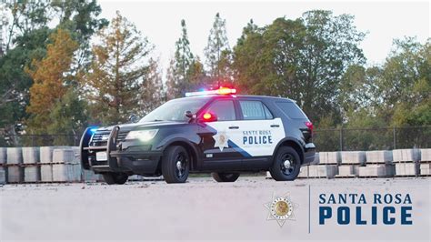 Santa Rosa Police 2020 Srpd New Vehicle Wrap Unveil