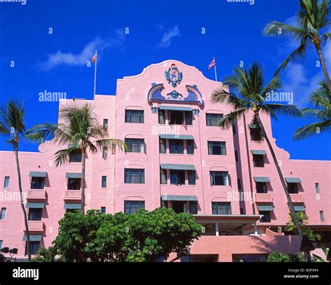 Royal Hawaiian Hotel Waikiki Beach Honolulu Oahu Hawaii United