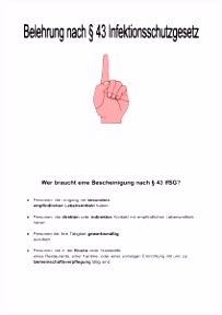 30 819 просмотров 30 тыс. 10 Belehrung Nach 43 Infektionsschutzgesetz Vorlage ...