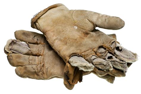 Pair Of Worn Out Leather Work Gloves Photograph By Donald Erickson Pixels