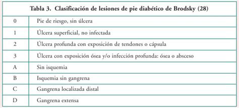 Escala De Clasificacion Wagner Merrit Pie Diabetico Informacion Images