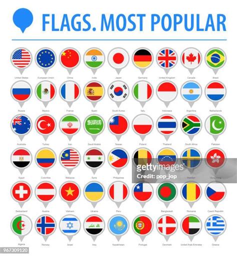 Circle Flags Of The World Photos And Premium High Res Pictures Getty