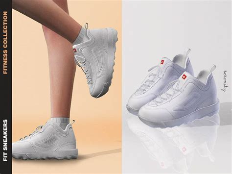 Скачать мод Кроссовки Fit Sneakers для Симс 4 бесплатно