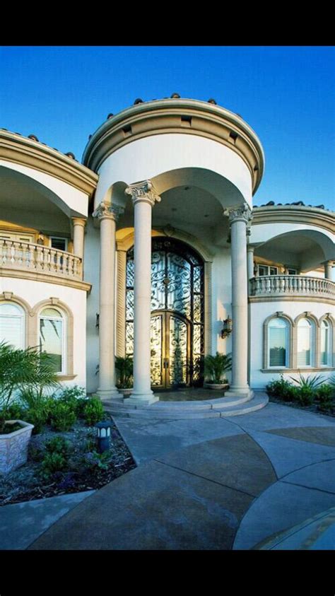 Entrance Luxury Homes Dream Houses Luxury Homes House Exterior