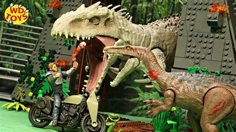 New Ultimate Baryonyx Breakout Jurassic World Battle Damage Fallen