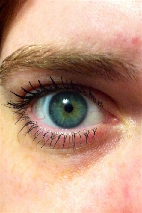 My Oddly Greenish Blue Eyes