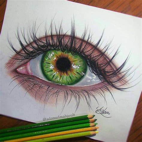 Behind The Scenes By Arts Promote In 2020 Color Pencil Art Eye