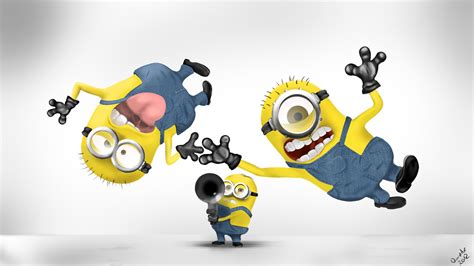 Minions Having Fun Wallpapers And Images Wallpapers Pictures Photos