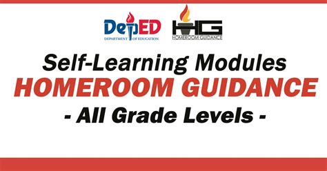 Homeroom Guidance Self Learning Modules For Kindergarten Deped Click