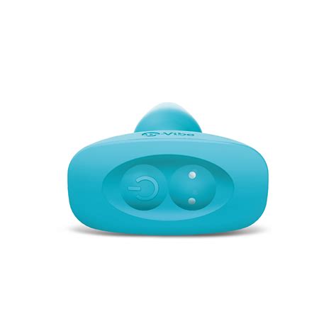 Waterproof Remote Control Vibrating Plug Teal B Vibe Touch Of Modern