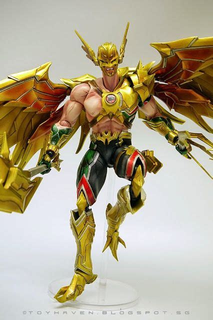 Review Iii Square Enix Play Arts Kai Dc Variant 1 7th Scale Hawkman 11