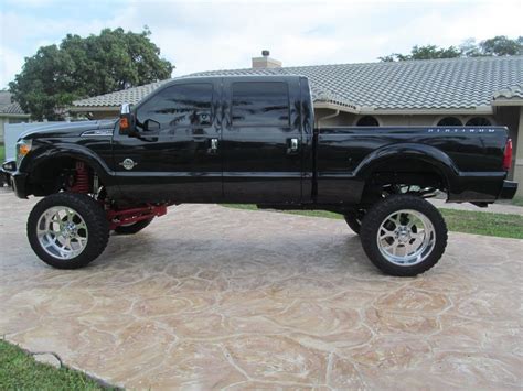 Lifted Monster Show Truck 2015 Ford F 250 Platinum For Sale