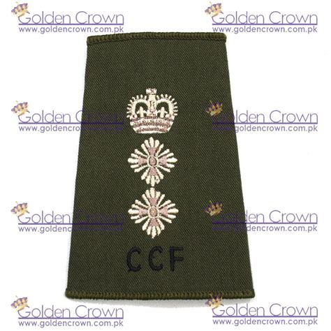 Army Cadet Force Colonel Rank Slides Army Rank Army British Army Ranks