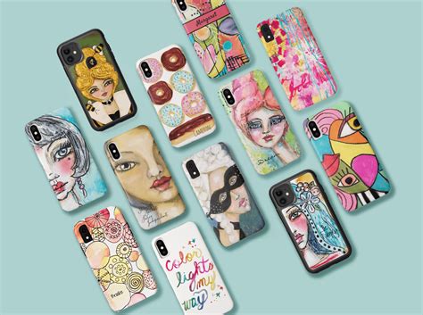 Artsy Phone Cases That Stand Out In A Crowd The Whimsical Art Of Malissa Melrose