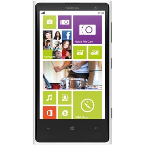 Nokia Lumia 1020 Rm 875 32gb Unlocked Gsm Windows Cell Phone White