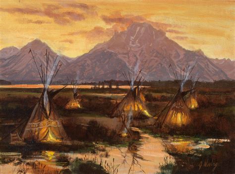 Jeremy Winborg Art Original Oil Paintings Western Artwork Western