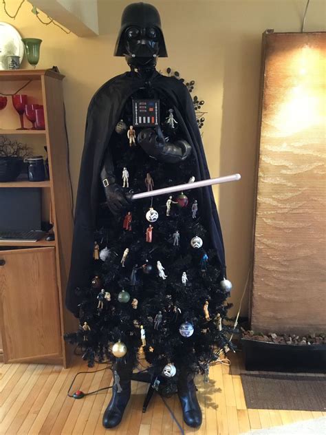 My Darth Vader Christmas Tree Star Wars Christmas Tree Darth Vader