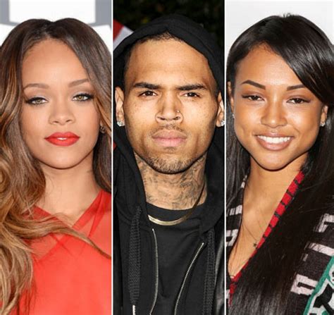 Chris Brown And Karrueche Tran Split Rihanna Glad She Is Not