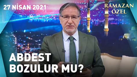 Uyku Abdesti Bozar M Prof Dr Mustafa Karata La Sahur Vakti Youtube