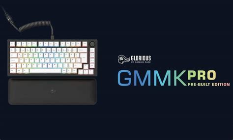 Glorious GMMK Pro Pre Built Edition Noble Keyboard As A Complete Package