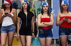 puerto rican women parade ricans dominican woman choose board beautiful bikinis