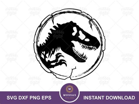Jurassic World Dominion SVG Jurassic Park Clipart