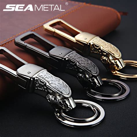 buy car keychain alloy metal key rings for men key chain trendy holder hanging