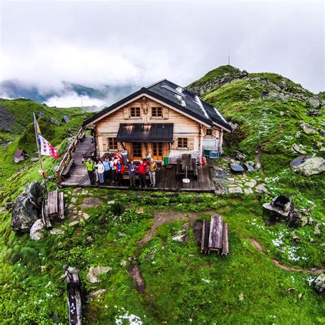Alpine Mountain Huts And Cabanes Alps Hiking And Trekking