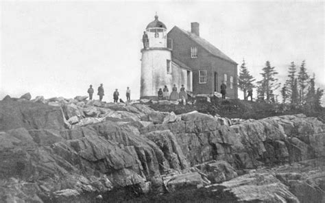 Winter Harbor Lighthouse Maine At