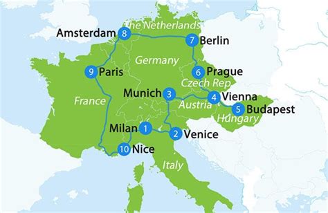 3 Weeks In Europe By Rail Train Holidays In Europe