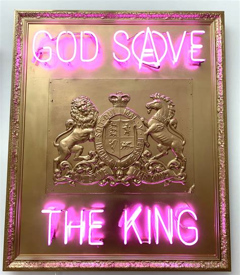 illuminati neon god save the king the art hound gallery