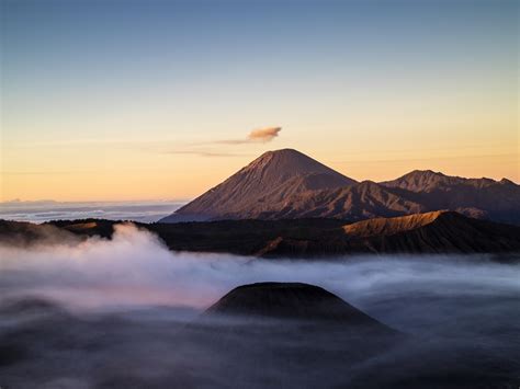 Mt Bromo At Sunrise East Java Indonesia Rtravel