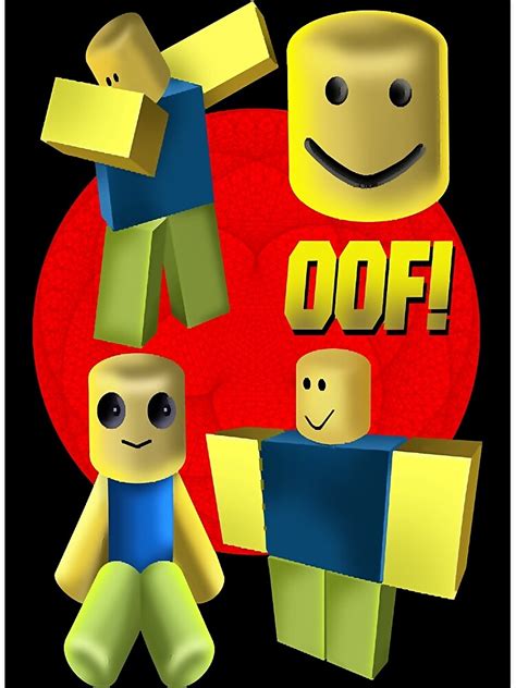 Roblox Noob Poster For Sale By Bartholrhyat Redbubble