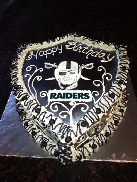 Pin By Cindy Patino Gasca On Oakland Raiders Babee Raiders Cake Raiders Stuff Raiders Fans
