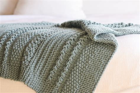 Winter Cuddler Throw Blanket Knitting Pattern Mama In A Stitch